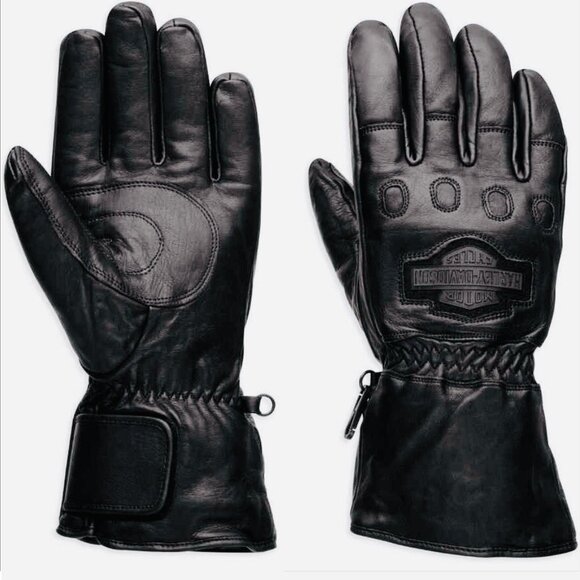 Harley-Davidson 2XL Genuine Motorclothes Windshielder Gauntlet gloves 98158-95VM - Picture 1 of 5